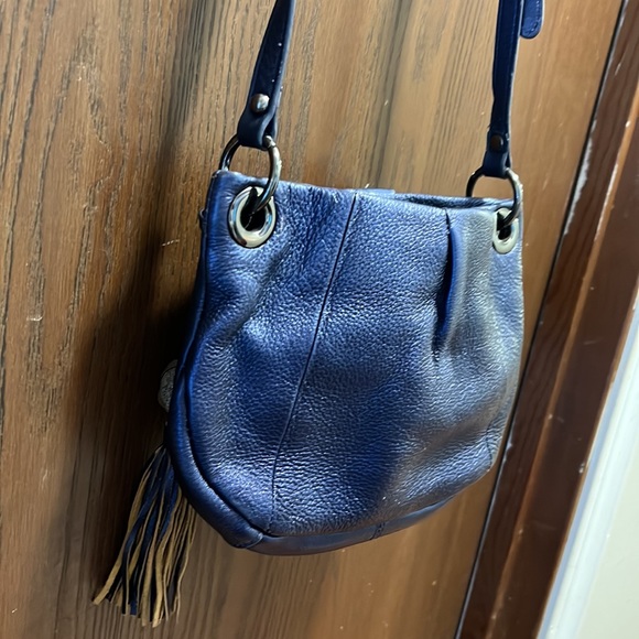 Vince Camuto Royal Blue Crossbody Handbag - Picture 14 of 14